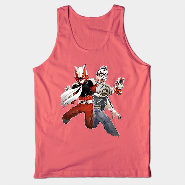 Go Fox Yourself! Tank Top by TheImmortalRedFox